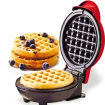 Mini Máquina De Waffle Grill Multiuso Portátil Antiaderente 110V Coração