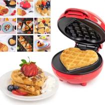 Mini Máquina De Waffle Multiuso Grill Portátil Antiaderente Forma de Coração Envio rápido 110v Mini Máquina De Waffle Multiuso Grill Portátil Antiaderente Forma de Coração Envio rápido 110v
