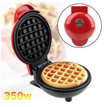 Mini Máquina De Waffle Multiuso Grill Portátil Antiaderente