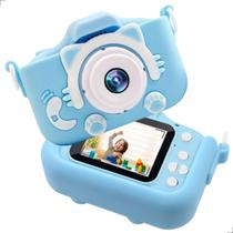 Mini Maquina Digital Infantil Brinquedo Criança Fotos e Videos Voz Em HD Alta Qualidade Jogos Capa Antiqueda Carrega Usb - TYJR
