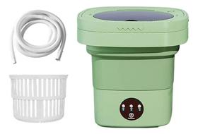 Mini Máquina Lavar Roupas Lavadora Balde Portátil Dobrável Mini Máquina Lavar Roupas Lavadora Balde Portátil Dobrável