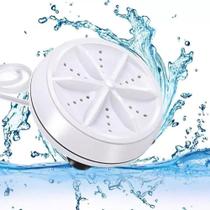 Mini Máquina Lavar Roupas Leves Portatil No Balde Ultrasonic