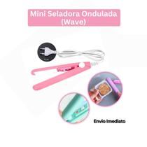 Mini Máquina Seladora de Alimentos Wave selador Portátil de embalagens Plástica Mini Máquina Seladora de Alimentos Wave selador Portátil de embalagens Plástica