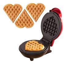 Mini Maquina Wafer Waffle Coração 110v Molde Eletrico Novo - Sou Mais Preço