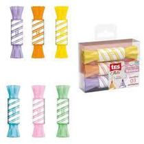 Mini Marca Texto Balinha Tris - Conjunto com 3 Cores Mini Marca Texto Balinha Tris - Conjunto com 3 Cores