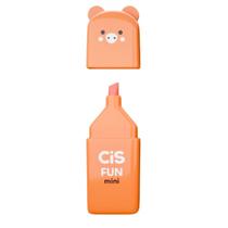 Mini Marca Texto FUN de Ursinho Tons Pastel - Cis