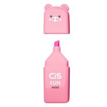 Mini Marca Texto FUN de Ursinho Tons Pastel - Cis