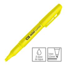 Mini Marca Texto Lumini Amarelo Neon Cis