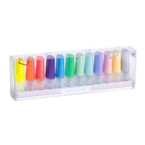 Mini Marca Texto Multicolor 12 Cores BRW Mini Marca Texto Multicolor 12 Cores BRW