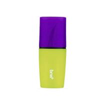 Mini Marca Texto Neon Com Cheiro BRW Roxo e Amarelo (Uva)