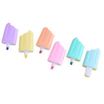 Mini Marcador de Texto Kit 6 Unidades Tom Pastel Picole Mini Marcador de Texto Kit 6 Unidades Tom Pastel Picole