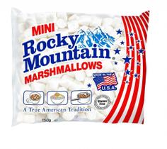 Mini Marshmallows Rocky Mountain 150G - Sabores