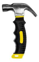 Mini Martelo 16 Cm Cabo Curto Emborrachado Aço Carbono Mini Martelo 16 Cm Cabo Curto Emborrachado Aço Carbono