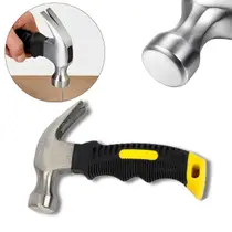 Mini Martelo Cabo Curto Emborrachado Martelinho 16cm Pequeno
