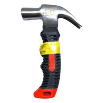 Mini Martelo Unha Cabo Curto Emborrachado Martelinho Pequeno