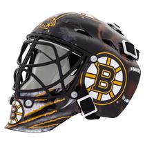Mini máscara de goleiro de hóquei Franklin Sports Boston Bruins NHL