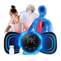Mini Massageador Abdominal Pescoço Portátil Elétrico
