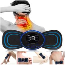 Mini Massageador Cervical Elétrico Portátil Alivia Dores Corpo Pescoço Massagem Terapia