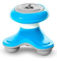 Mini Massageador De Mão Portátil - Azul T150az - Acte