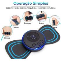 Mini Massageador Dor Pescoço Coluna Pernas Abdome Relaxa Mini Massageador Dor Pescoço Coluna Pernas Abdome Relaxa