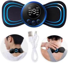Mini massageador elétrico ombros pescoço lombar coluna recarregável usb