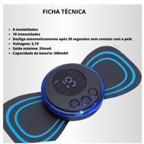 Mini Massageador Elétrico Portátil Mini Massageador Elétrico Portátil
