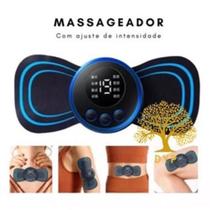 Mini Massageador Elétrico Recarregável Alívio Dor