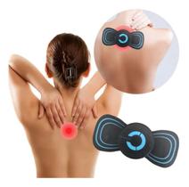 Mini Massageador Eletroterapia Cervical Perna Lombar Abdomem - Shopbr