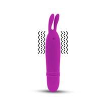 Mini Massageador Feminino Coelhinho de Silicone