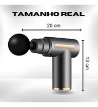 Mini Massageador Gun Pistola Elétrico Profissional Vibratóri