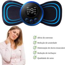 Mini Massageador Pescoço Coluna Pernas Abdome Relaxa Hoje - Home Goods