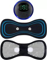 Mini Massageador Portátil Elétrico para Relaxamento Muscular com 8 Módulos de Massagem e 19 Níveis de Intensidade Mini Massageador Portátil Elétrico para Relaxamento Muscular com 8 Módulos de Massagem e 19 Níveis de Intensidade