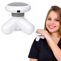 Mini Massageador Portátil Elétrico USB ou Pilhas AAA 3 Pontas Relaxante Corporal Alívio Muscular Pescoço Costas Ombros Pernas Mini Massageador Portátil Elétrico USB ou Pilhas AAA 3 Pontas Relaxante Corporal Alívio Muscular Pescoço Costas Ombros Pernas