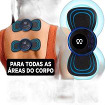 Mini Massageador Recarrega Dor Musculo Pescoço Perna Coluna