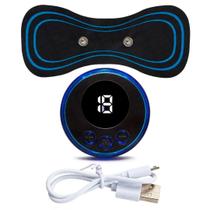 Mini Massageador Sem Fio Tens Relaxamento Completo Cabo Usb