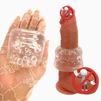 Mini Masturbador Ovo Silicone Masculino Orgasmo Flexível