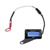 Mini Medidor Digital LED 4 Em 1 Para Motocicleta Quad Para NMAX Com Suporte, Medidor De Voltagem,