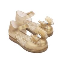 Mini Melissa Amy + Barbie Baby Bege Perolizado