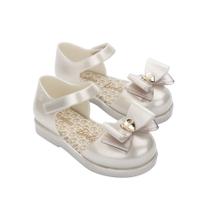 Mini Melissa Amy + Barbie Baby Branco Metal