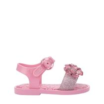 Mini Melissa Mar Sandal Flower Chrome - 38164 - Mini Melissa Mar Sandal Flower Chrome - 38164 -