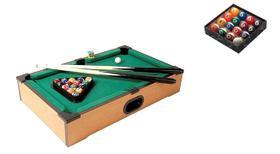 Mini Mesa de Bilhar Diversão Completa