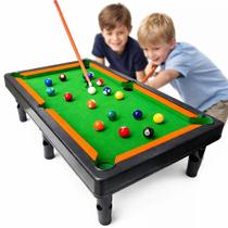 Mini Mesa de Bilhar Infantil Completa para Crianças de 8 a 13 Anos Mini Mesa de Bilhar Infantil Completa para Crianças de 8 a 13 Anos