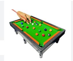 Mini Mesa de Bilhar Sinuca Infantil Divertida Profissional Brincadeira