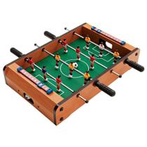Mini Mesa de Pebolim Jogo Futebol Completo - Newmix