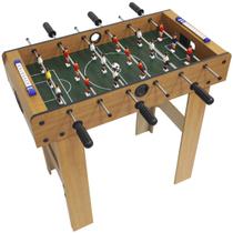 Mini Mesa Pebolim Futebol Totó 69x36 Infantil c/ Pé Alto 18 Jogadores Bolinha Placar Brinqway BW-112 Mini Mesa Pebolim Futebol Totó 69x36 Infantil c/ Pé Alto 18 Jogadores Bolinha Placar Brinqway BW-112
