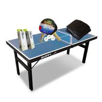 MINI MESA PING PONG Júnior MDP 12mm 1003 KLOPF + Kit 5055 + Kit 6 Bolinhas MINI MESA PING PONG Júnior MDP 12mm 1003 KLOPF + Kit 5055 + Kit 6 Bolinhas