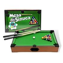 Mini Mesa Sinuca Brinquedo Jogo Completa Infantil Portátil