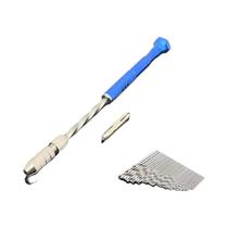 Mini Micro Broca Manual Semiautomática De Alumínio, Mandril Espiral De 0.2-3.0mm, Brocas