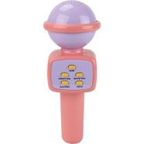 Mini microfone karaoke infantil com som e luz bbr Mini microfone karaoke infantil com som e luz bbr