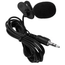 Mini Microfone Lapela Stereo JH-043 Cabo 1,40 Metros Preto - GN